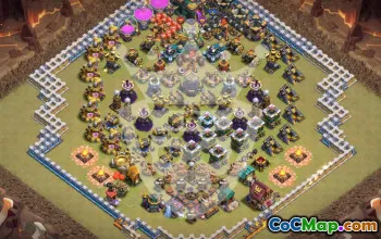 Best TH14 CoC Base Layouts with Link #48342