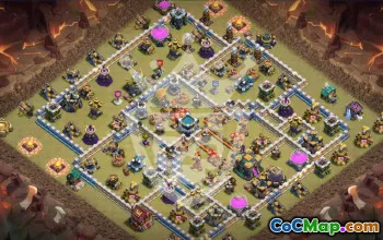 Copy TH14 Base Layouts for Clash of Clans #48345