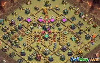 Top TH14 Clash of Clans Base Layouts with Link #48392