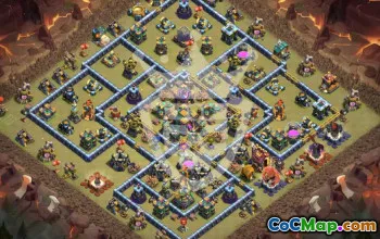 Top Town Hall 14 Base Layouts with Copy Links #48449