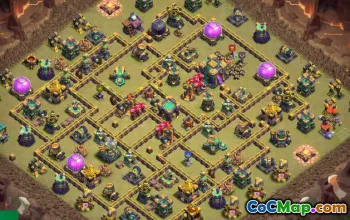 Top Town Hall 14 Base Layouts to Copy #49821