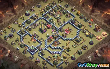 Top Clash of Clans Town Hall 14 Base Layouts #49825