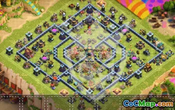 Top TH14 Clash of Clans Base Layouts for Copying #49932