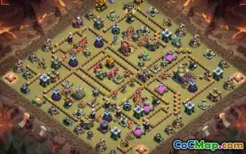 Top Clash of Clans TH14 Base Layouts & Links #49944