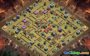 Top TH14 Clash of Clans Base Layouts for Copying #49950