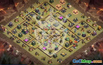 Top Town Hall 14 Base Layouts & Links #50119