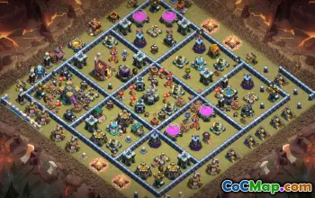 Top TH14 Clash of Clans Base Layouts #50489