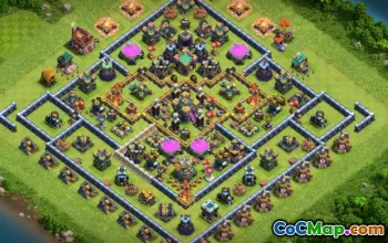 Best Town Hall 14 Base Layout with Copy Link #51177
