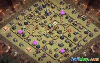 Top Town Hall 14 Base Layouts with Links #51739