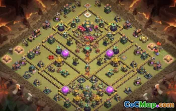 Top Town Hall 14 Clash of Clans Base Layouts #51743