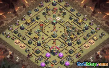 Top Town Hall 14 Clash of Clans Base Layouts #51777