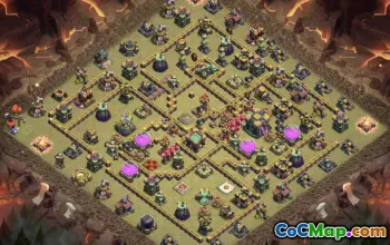 Top Town Hall 14 Base Layouts for Clash of Clans #51797