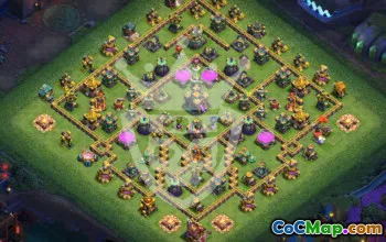 Top Clash of Clans TH14 Base Layouts & Links #51841