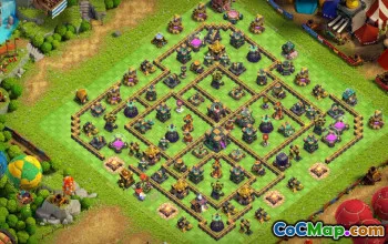 Best Copy Base Layout for TH14 in Clash of Clans #51948