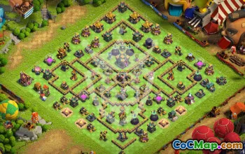 Top Clash of Clans TH14 Base Layouts #51987