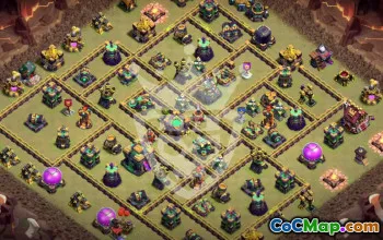 Best Copy TH14 Base Layouts for Clash of Clans #51996