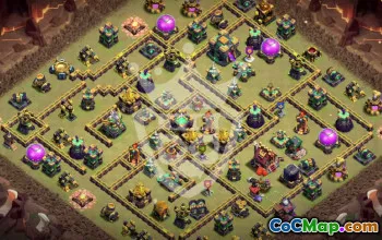 Top Town Hall 14 Base Layouts with Copy Link #51998