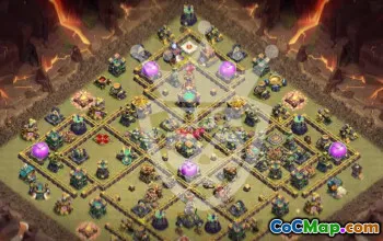 Top TH14 Clash of Clans Base Layouts & Maps #52026