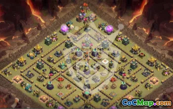 Top Town Hall 14 Base Layouts for Clash of Clans #52031