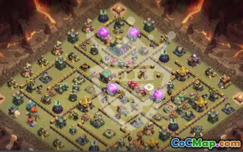 Top Clash of Clans TH14 Base Layouts #52033
