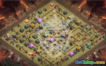 Ultimate TH14 Base Layout for Clash of Clans #52035
