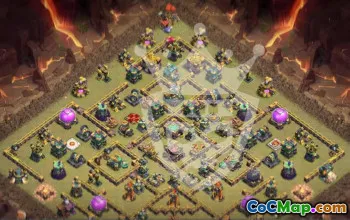 Top Town Hall 14 Base Layouts with Copy Link #52039