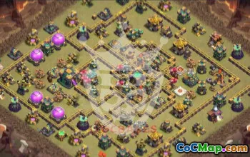 Top Town Hall 14 Base Layouts Copy & Link #52045