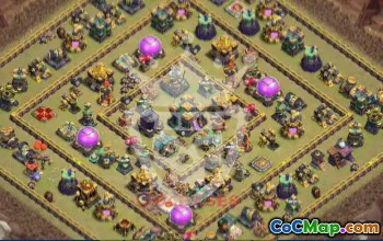 Top Town Hall 14 Base Layouts for Clash of Clans #52264