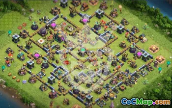 Copy TH14 Base Layouts for Clash of Clans #52265