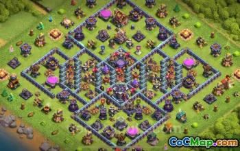 TH15 Defense Trophy Base with Link | Clash of Clans 2025 #52452