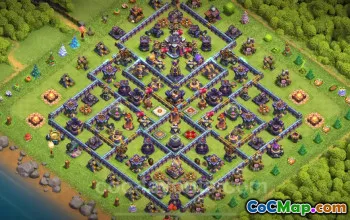 TH15 Farming Base Copy - Anti Everything Hybrid Design #21875