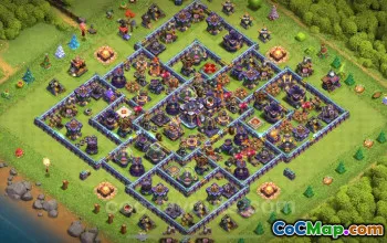 TH15 Farming Base Copy - Anti Everything Hybrid Layout #26172