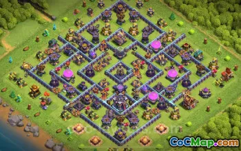 TH15 Farming Base Link - Anti 2 Stars Layout for COC 2025 #26814