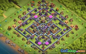 TH15 Farming Base with Link - Anti 2 Stars | Clash of Clans 2025 #26782
