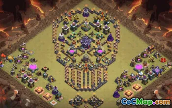Copy CoC Layout TH15 Base #34342