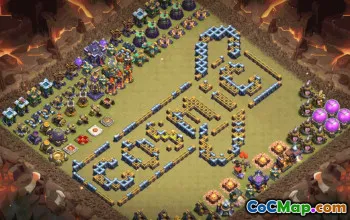 town hall 15, funny/progress base layout #34023