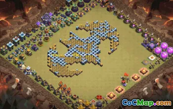 Copy Town Hall 15 Base Layout #34080