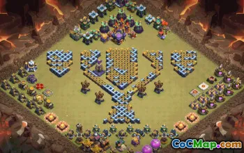 Copy Base Layout TH15 – Funny Home Village #34083