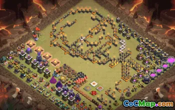 Copy TH15 Base Layout: Funny Home Village #34086