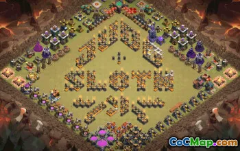 Town Hall 15 Copyable Base Layout #34094