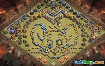 Copy Base Layout Town Hall 15 #34131