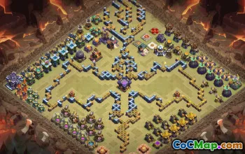 Town Hall 15 Base Layout Copy Link #34132