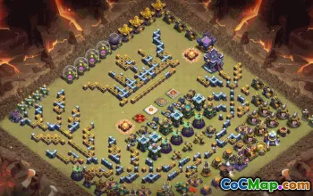 Town Hall 15 Base Layout Copy Link #34135