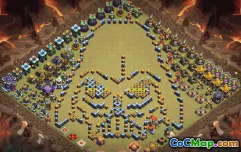 town hall 15, funny/progress base layout #34138