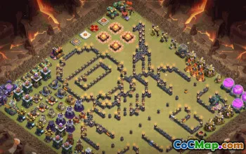 Town Hall 15 Base Layout Copy #34356