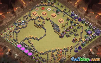 town hall 15, funny/progress base layout #34428