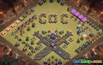 Copy Town Hall 15 Base Layouts #34431