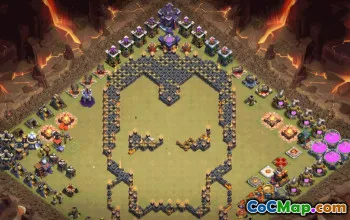 Town Hall 15 Base Layout Copy #34432