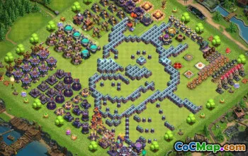 town hall 15, funny/progress base layout #39823
