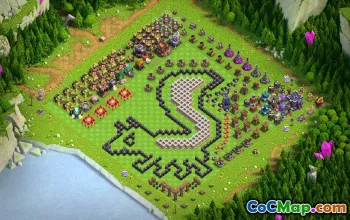 Copy TH15 Striped Skunk Base Layout #51922